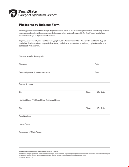 get consent with our photo release form template