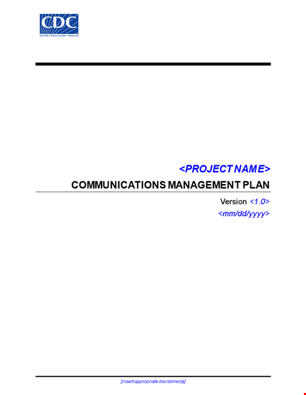 effective communication for project management with our communication plan template template
