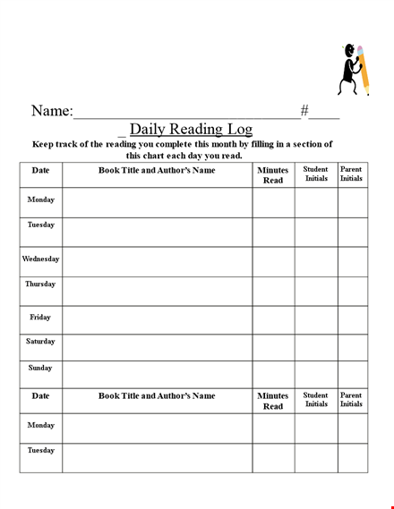 track your reading progress with our reading log template template