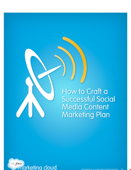 creating a social media marketing plan to boost your marketing efforts template