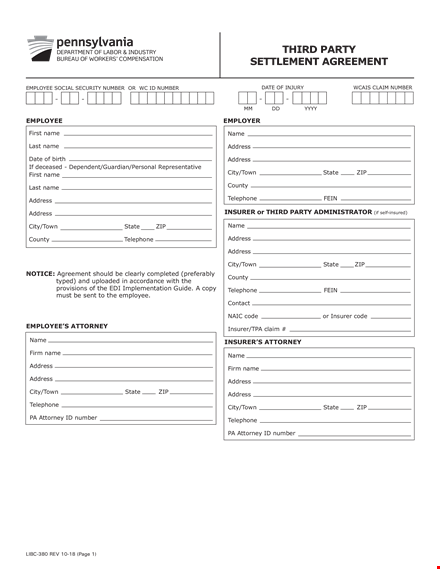 settle disputes with a binding settlement agreement template