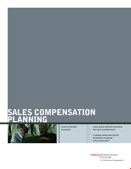 sales compensation plan template - blueprint for effective sales planning & compensation template