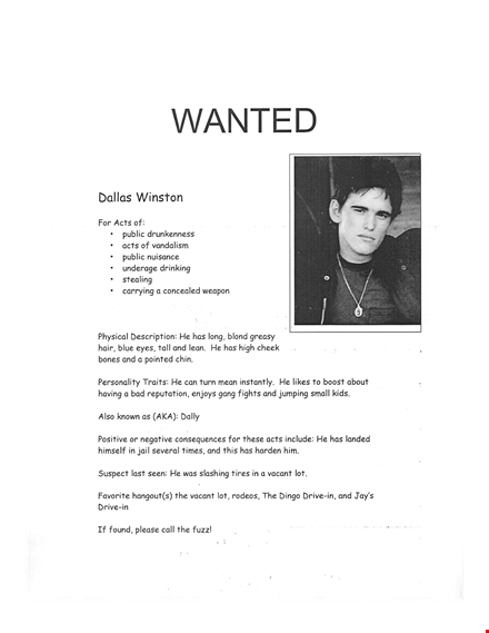customize a wanted poster template - easily editable in google drive template