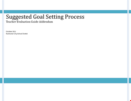 set achievable goals with our goal setting template for students template