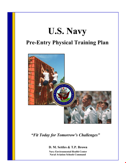 navy pre entry physical training plan - effective program for physical exercise template