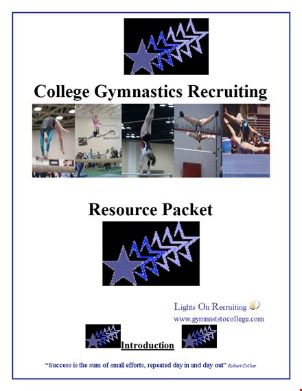 college recruiting email template for gymnastics template
