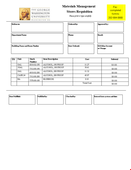 order alcohol with ease using our requisition form - proof included template