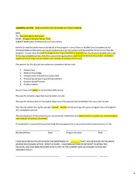 effective employee write up form for disciplinary action program template
