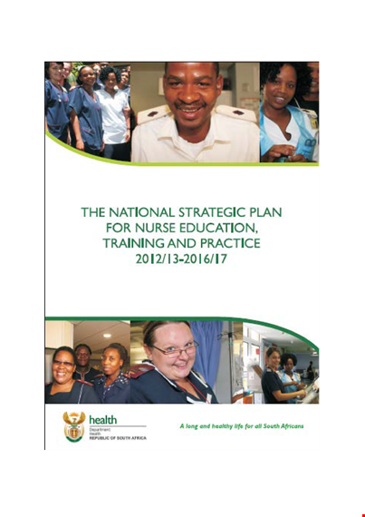 nursing education strategic plan template