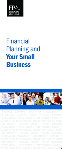 small business financial planning template - simplify your business finances template
