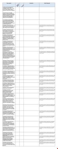 gap analysis template - efficient process, informative practice, and effective criterion models template