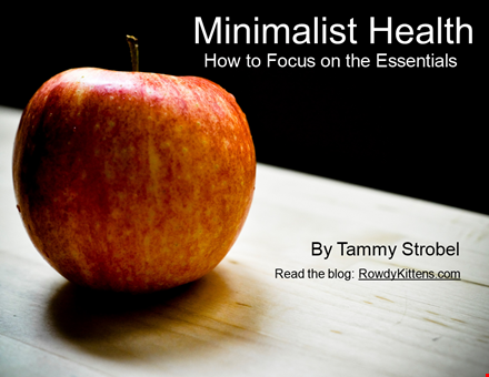 minimalist blog template template