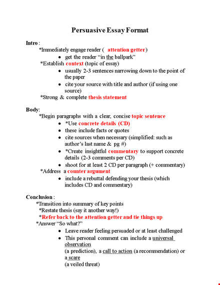 create a strong essay outline: tips for organizing your thoughts template