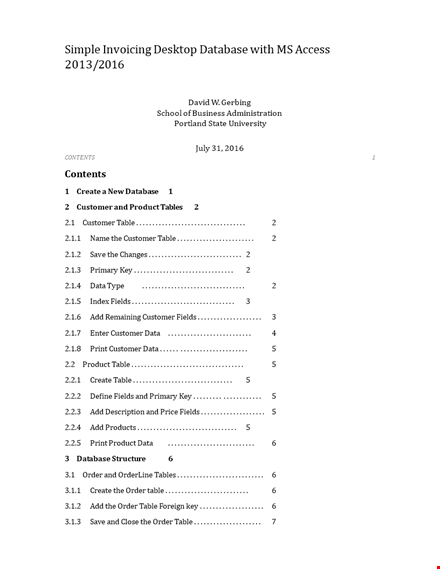 create professional reports with our ms access report template template