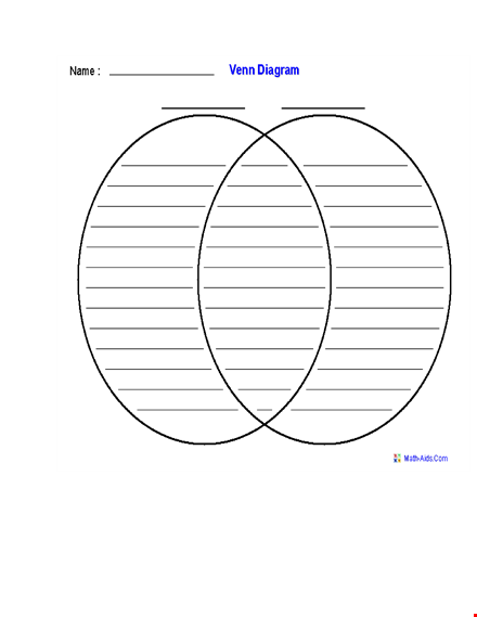 easy venn diagram template template