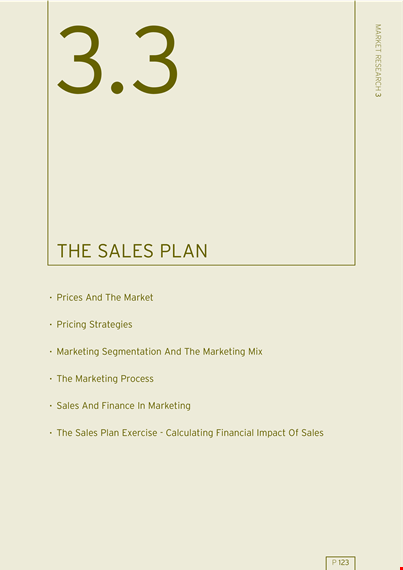 personal sales business plan template - boost your sales in a month with an affordable price template