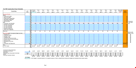 construction draw template