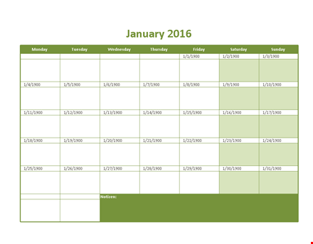 free download monthly calendar schedule template excel template