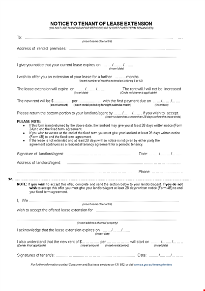 renew your lease agreement with - get your free lease renewal letter template template