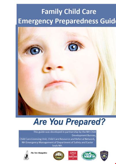 child care basic emergency plan template template