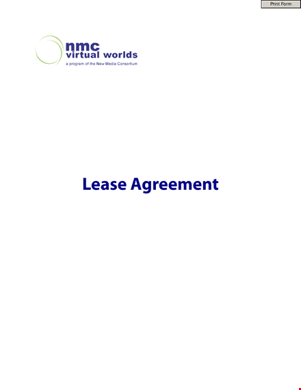 land rental lease agreement template