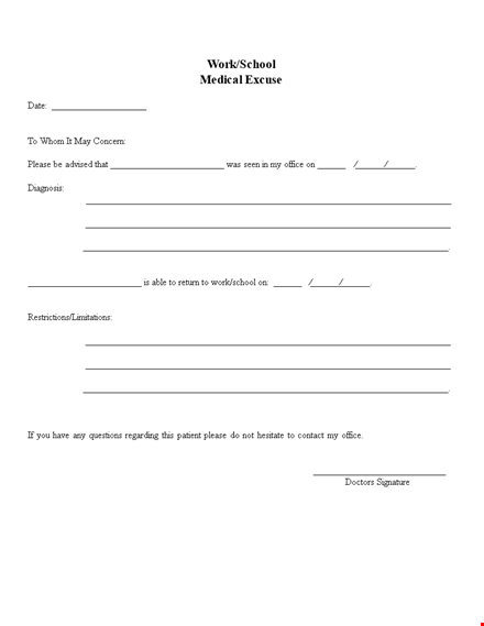 get legitimate doctors notes for school, office, and medical purposes - please template
