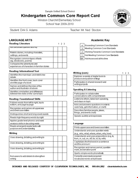 grade your students effectively with our report card template template