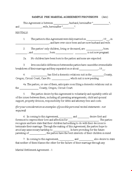 living together agreement template template