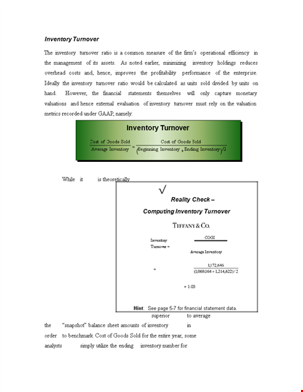 manufacturing company inventory list template template