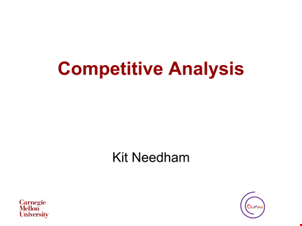 power up your strategy with our competitive analysis template template