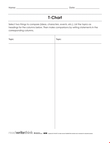 product comparison template