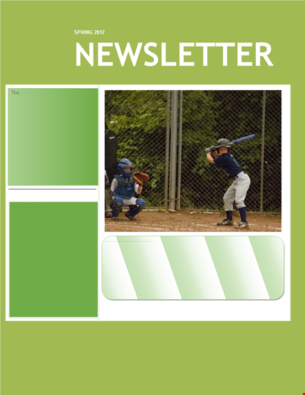 preschool newsletter template - ornare vehicula magna template