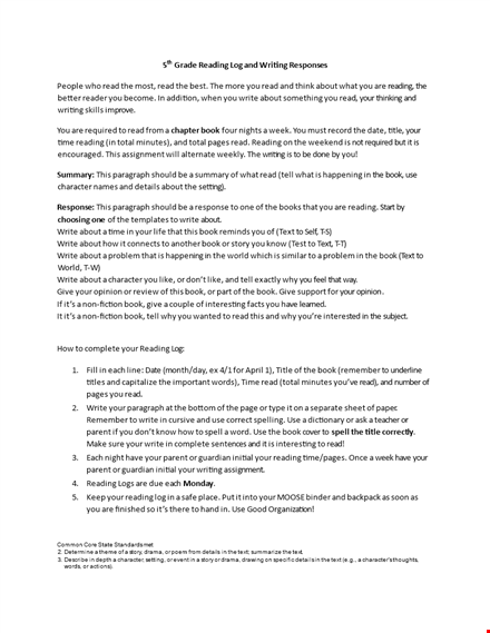 organize your reading with our reading log template - start tracking today! template
