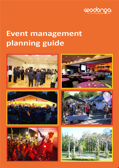 event management template for council events in wodonga template