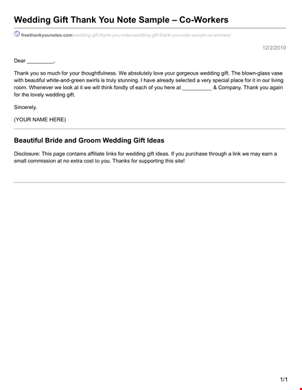 wedding thank you note template template