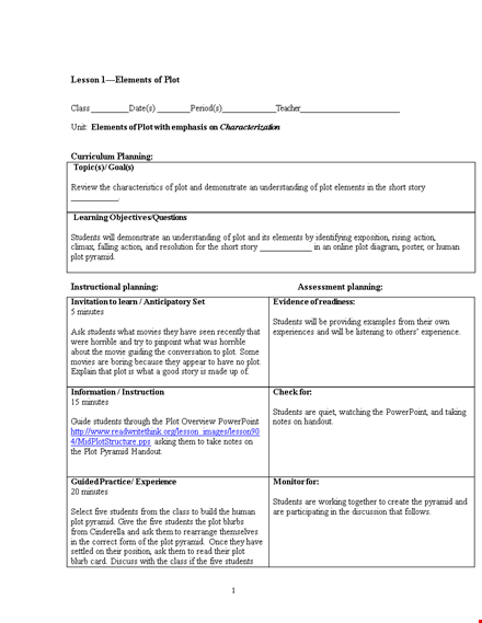 create engaging stories with plot diagram template template