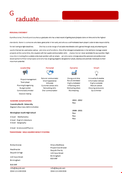 resume for marketing fresher graduate template template