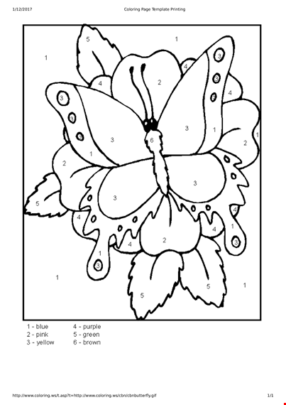 free printable butterfly coloring pages for adults - coloring & printing template