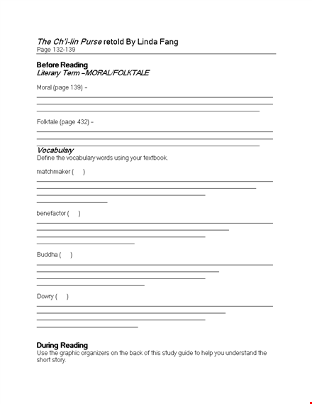 plot diagram template for reading: analyze moral and vocabulary in folktale template