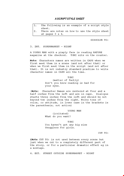 create compelling screenplays with our dynamic screenplay template template