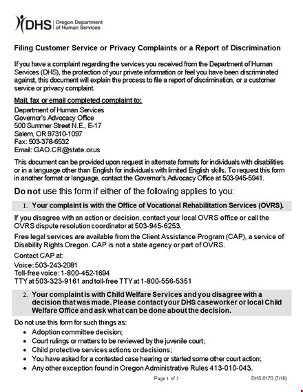 customer service incident report template