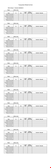 union timesheet template for saturday work template