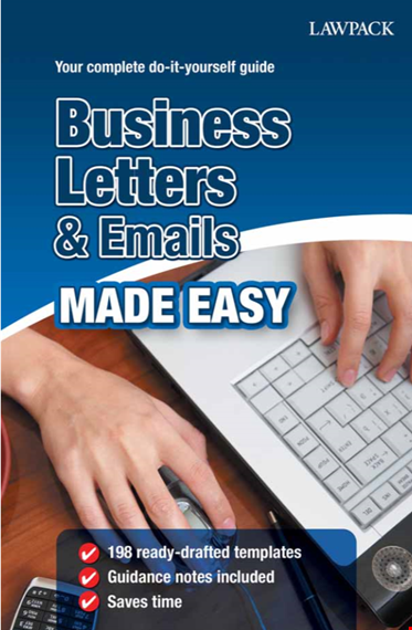 sample business email letter template