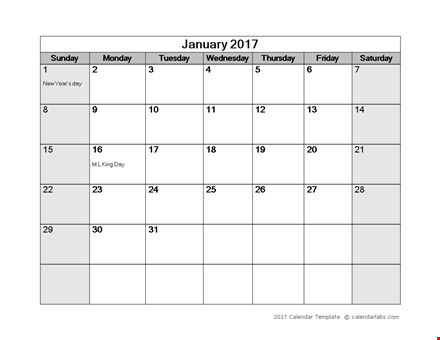 monthly calendar template template