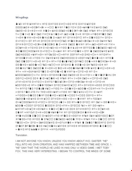 wingdings translator template - convert text to wingdings | prince, people, asriel template