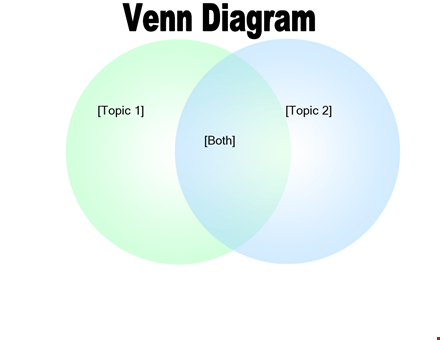 professional venn diagrams with our customizable template template