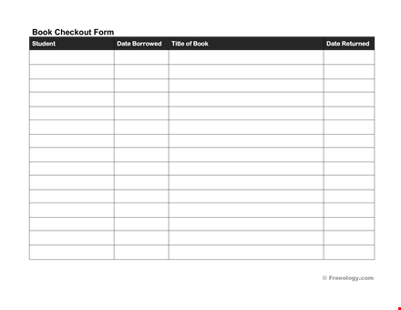 library log book template template