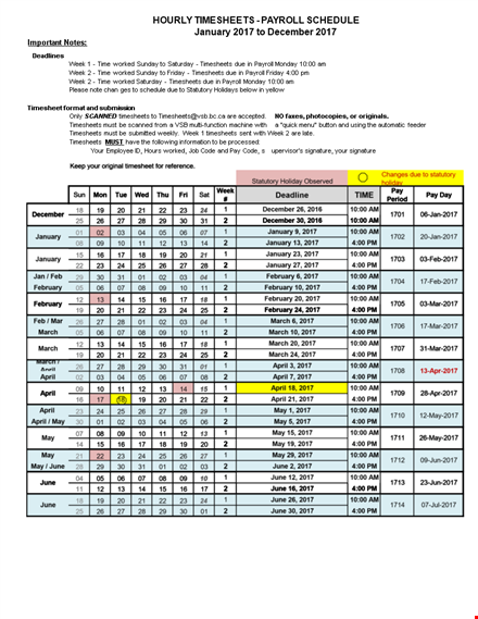 track employee worked hours with our hourly calendar and timesheets | payroll management template