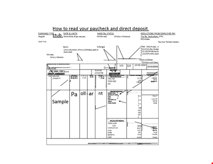 pay stub template - generate accurate employee pay stubs with applicable benefits template