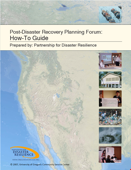 community post disaster recovery plan - effective strategies for resilience template